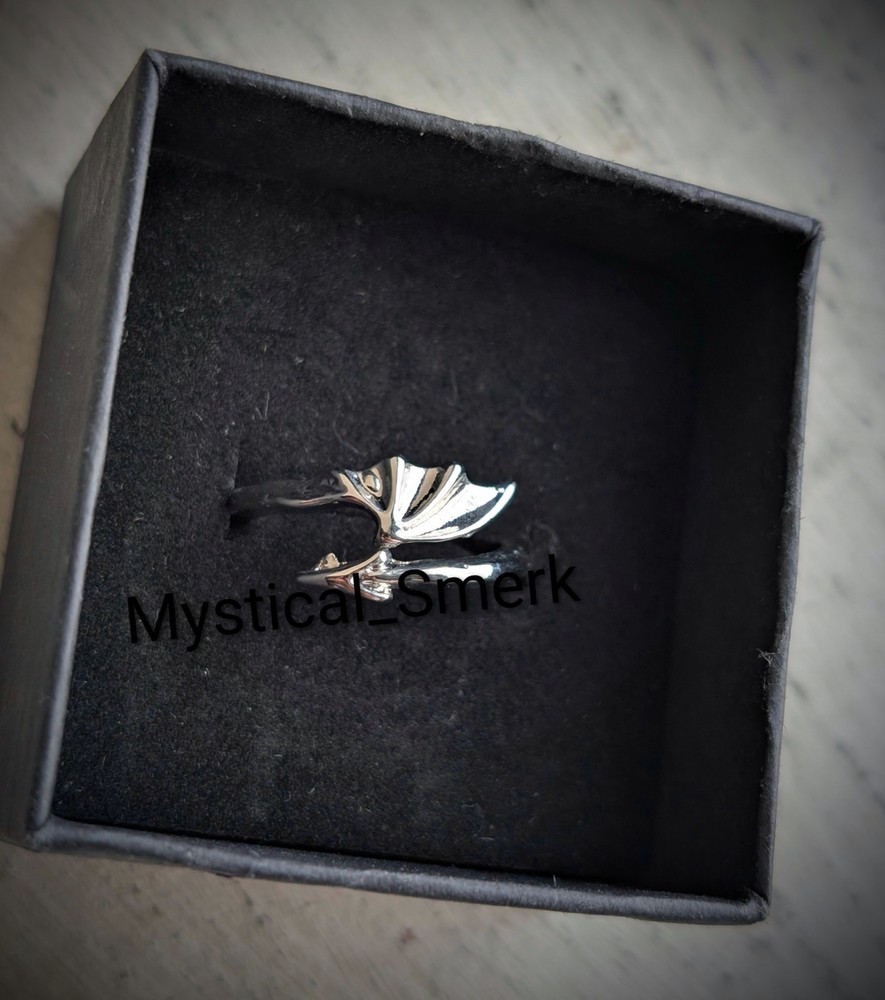 Haunted Doll Active Spirit Negative Demon Cursed Witch Devils Tail Silver Ring L