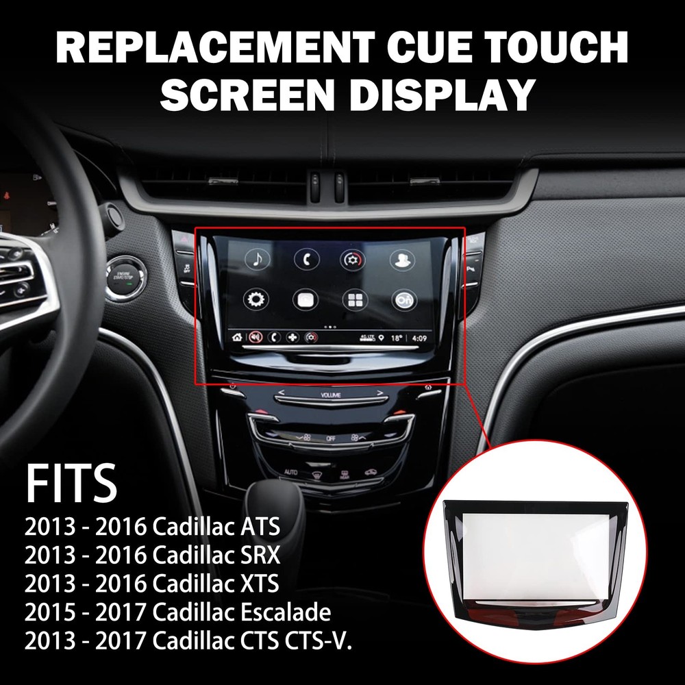 KanSmart Touch Screen for Cadillac Cue Replacement 2013-2020...