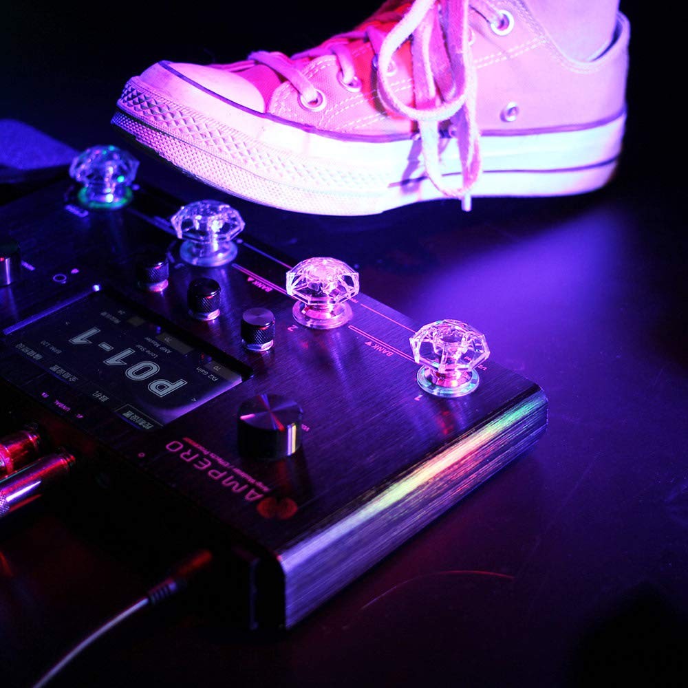 Karat Cap Transparent Cover for Foot Switch Switch Protector Upper Pedal Butt...