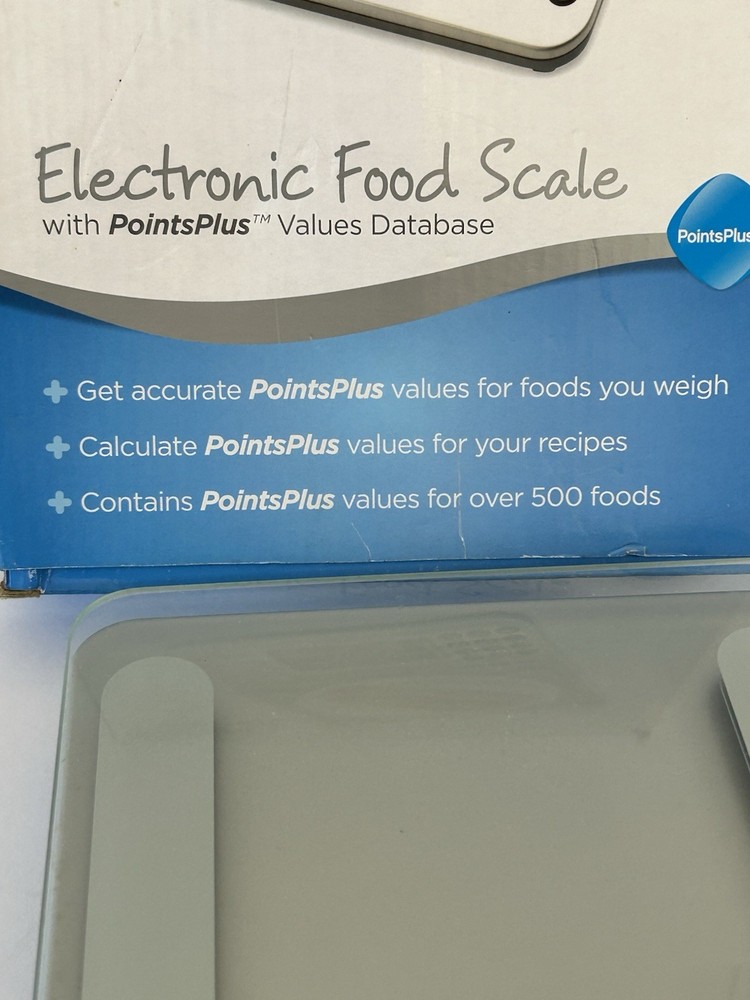 Weight Watchers Electronic Food Scale w Points Plus Values Database