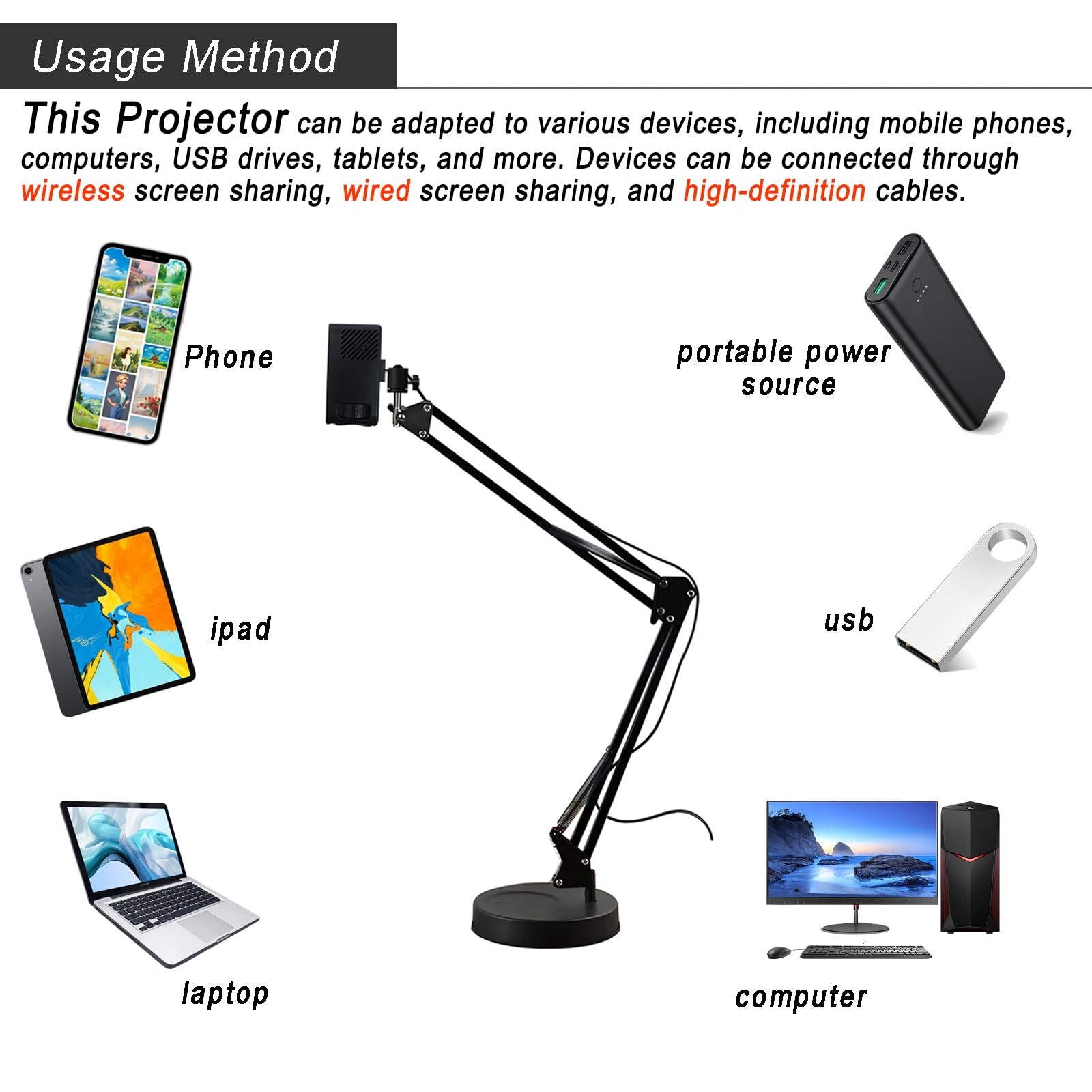 Art Projector for Tracing - Smart Sketcher Tool for Adult Artists and Bakers