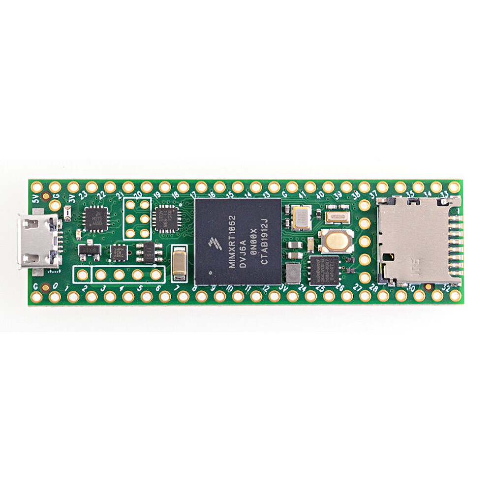 PJRC Teensy 4.1 iMXRT1062 Microcontroller Development Board w/ 2X 8MB PSRAM ICs