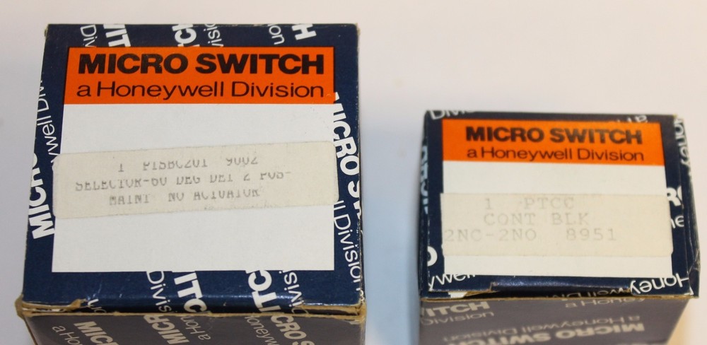 MICROSWITCH 2 Position Long Lever Selector Switch Complete PTSBC212C T00