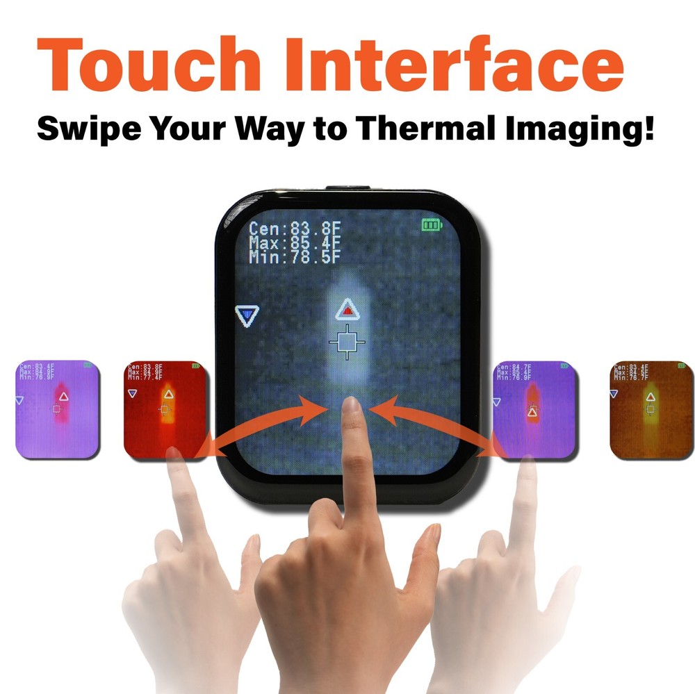 ANXTECH Mini Infrared Thermal Imaging Camera for Beginner 80*60 IR Resolution