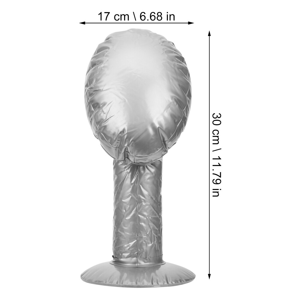 Wig Display Holder Scratch-resistant Support Inflatable Cap Stand