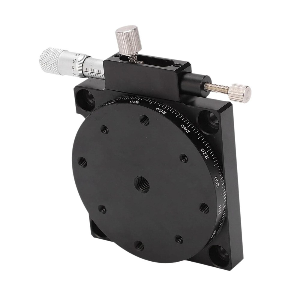 Manual Displacement Platform Diameter 6cm Accurate Positioning Cross Roller