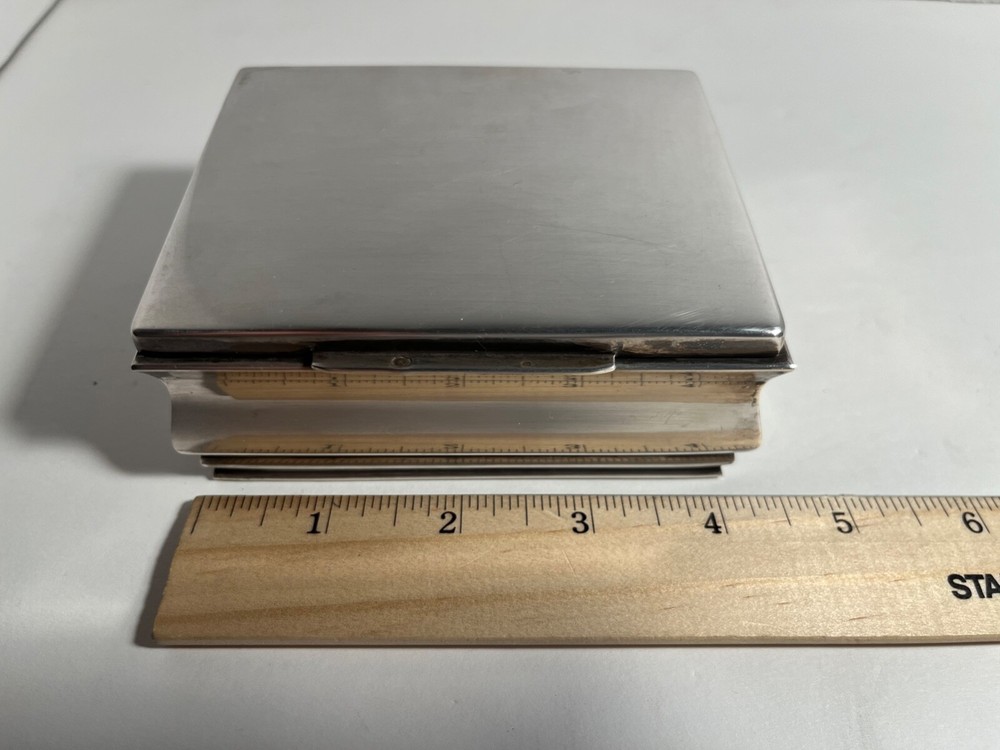 RARE 1937-1966 Hungarian Solid Silver Box