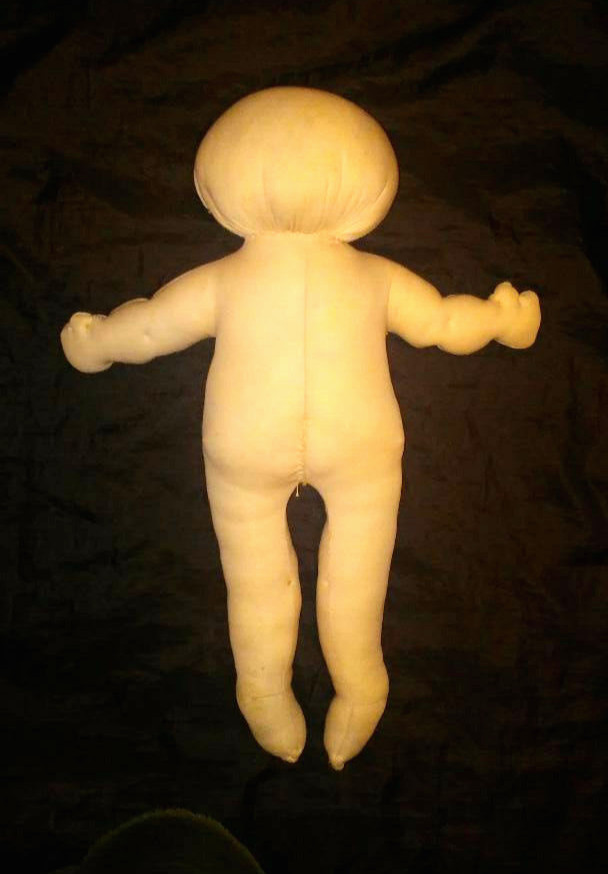 HOME MADE CABBAGE PATCH TYPE DOLL CABBAGE PATCH CRUCIFIXION