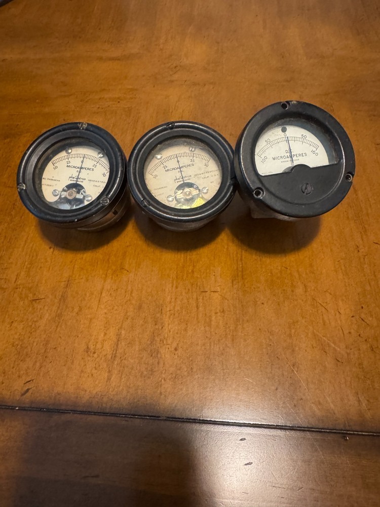 3 Untested Vintage Gauges