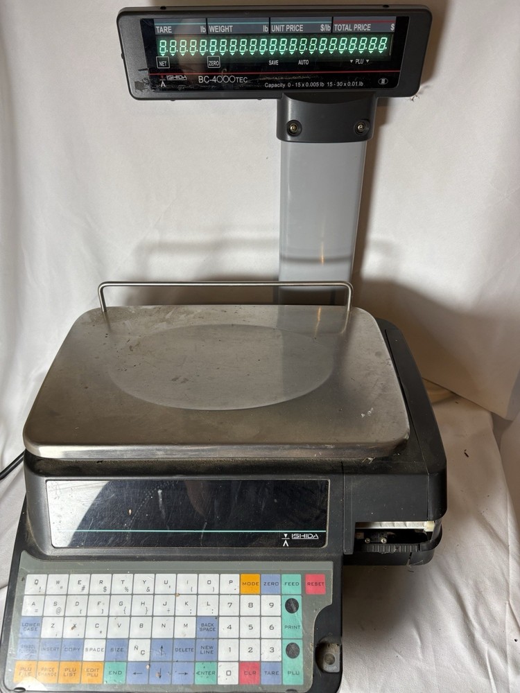 Ishida BC-4000TEC price computing scale Untested**