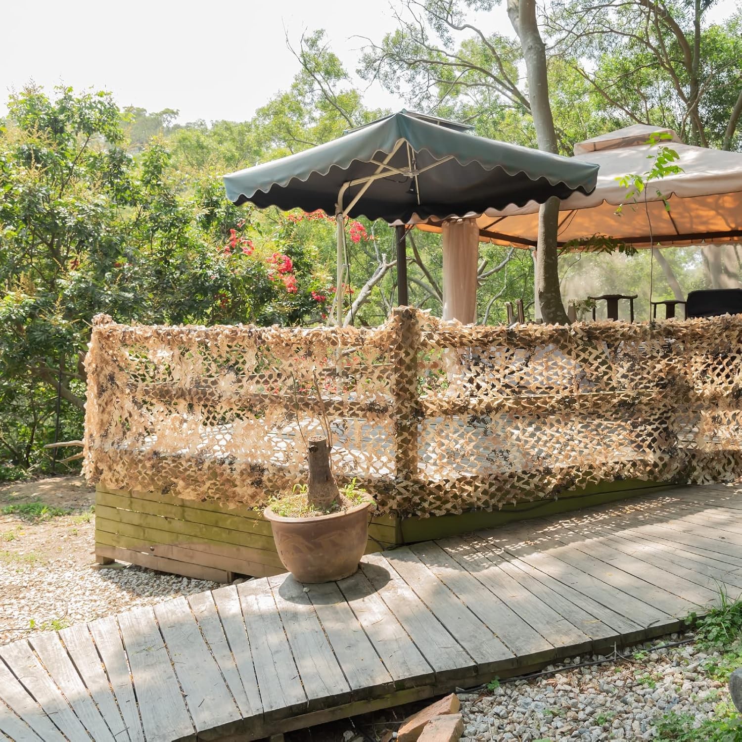 Camo Netting, Camouflage Net Blinds Great for Sunshade Camping Shooting Hunting