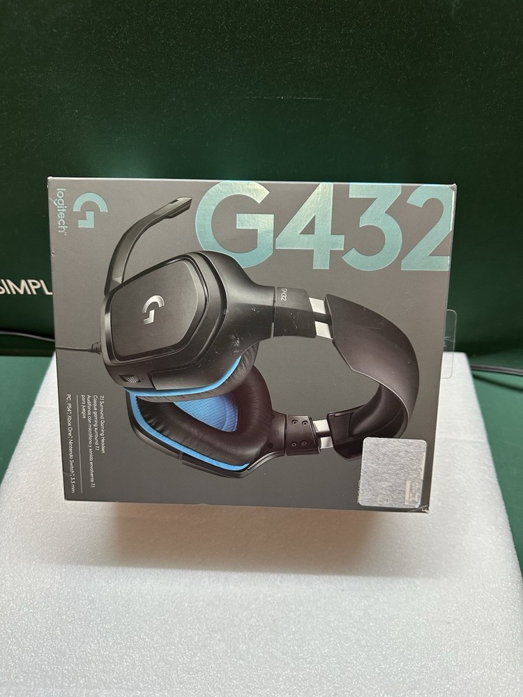 Logitech G432 Wired Gaming Headset – 7.1 DTS – Open Box
