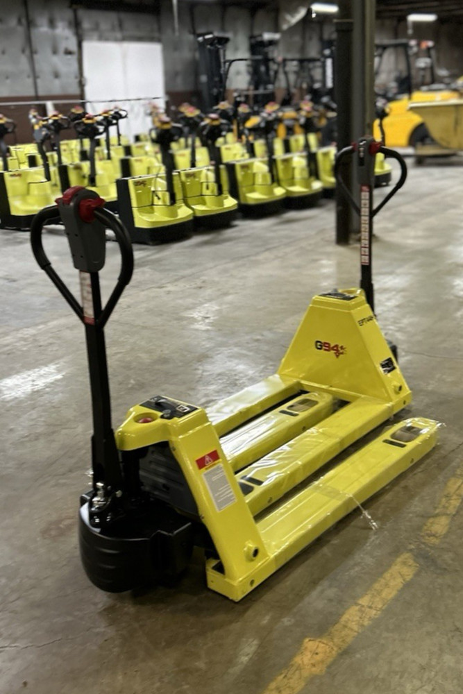 2 PACK PALLET JACK-4400 LB.-48 VOLT-LOCAL PICKUP