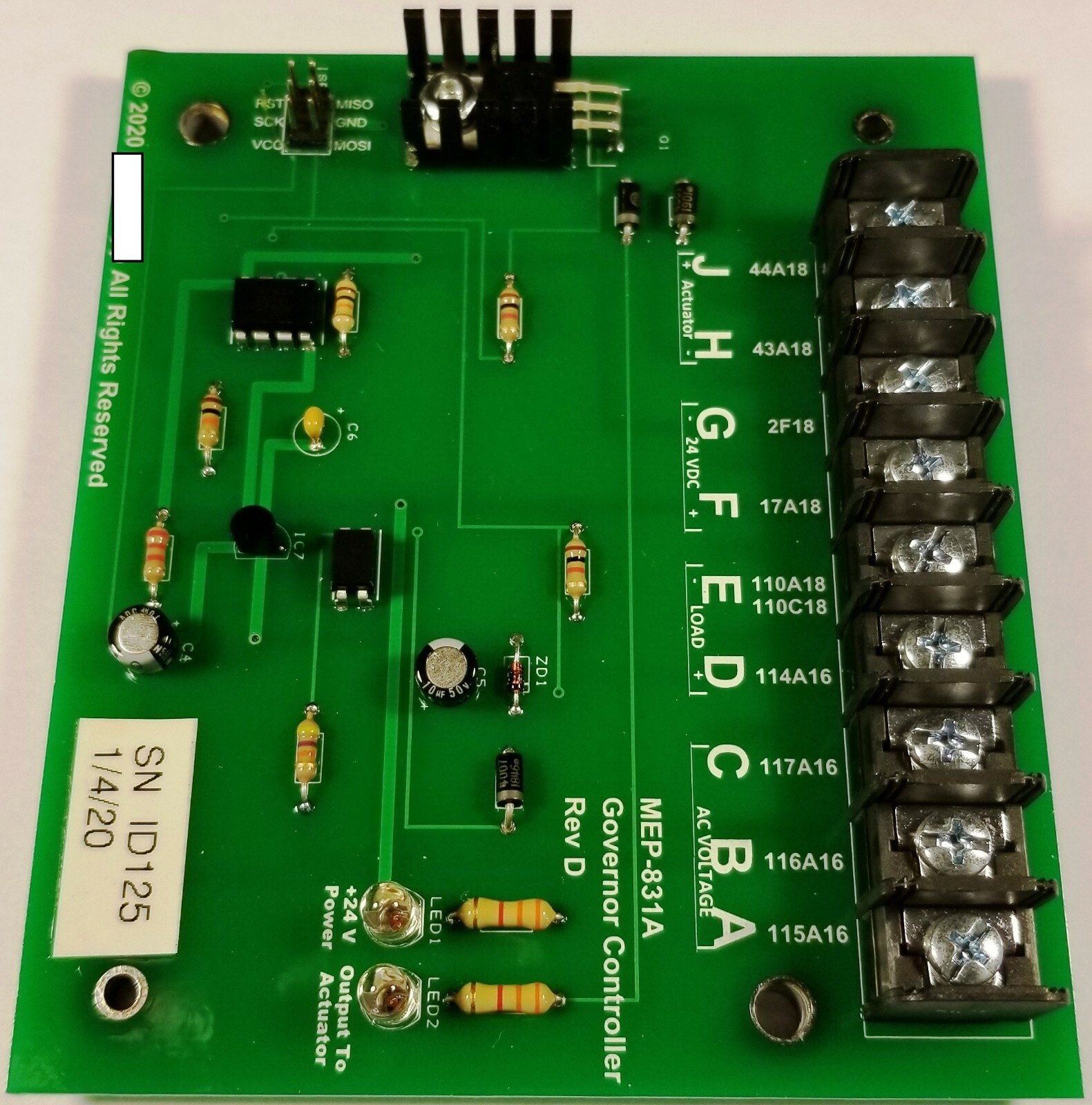 MEP-831A Governor Control Module Replaces SLC100, 98-19539, NSN 2990-01-477-1371