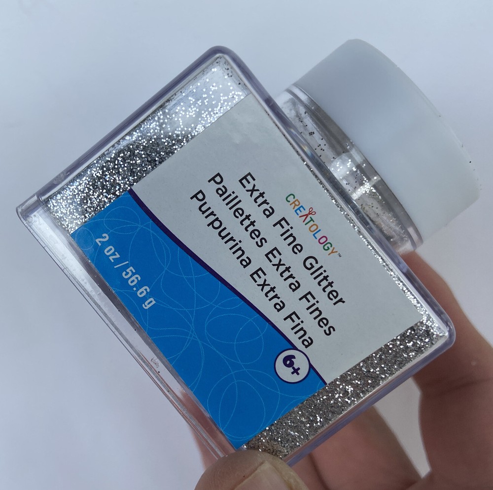 Creatology 2 oz. Extra Fine Glitter • SILVER