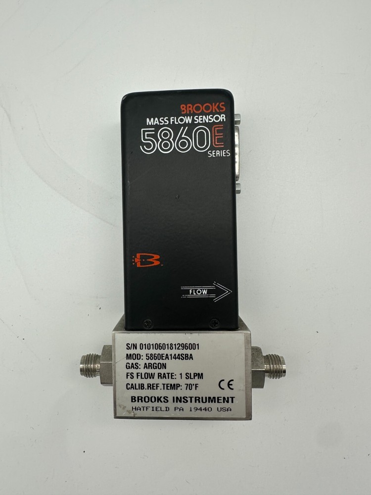 Brooks Mass Flowmeter 5860E, 5 slpm Argon