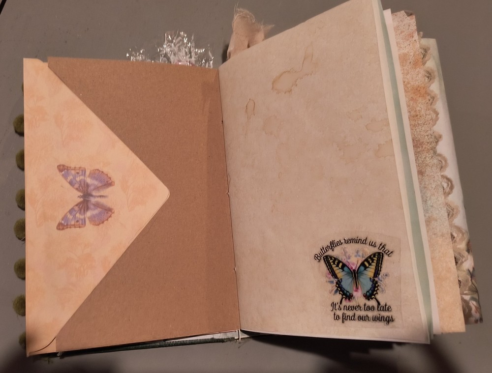 handmade junk writing journal