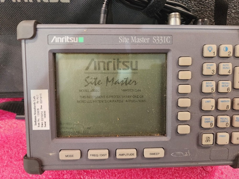 Anritsu S331C Site Master Cable & Antenna Analyzer