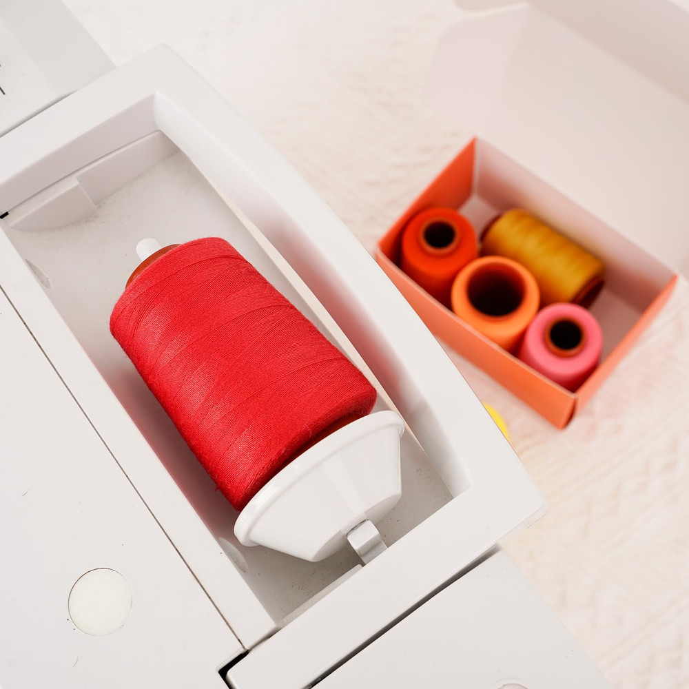 6 Pcs Sewing Thread, All Purpose Sewing Thread, 6 Spools Assorted Colors Each 80