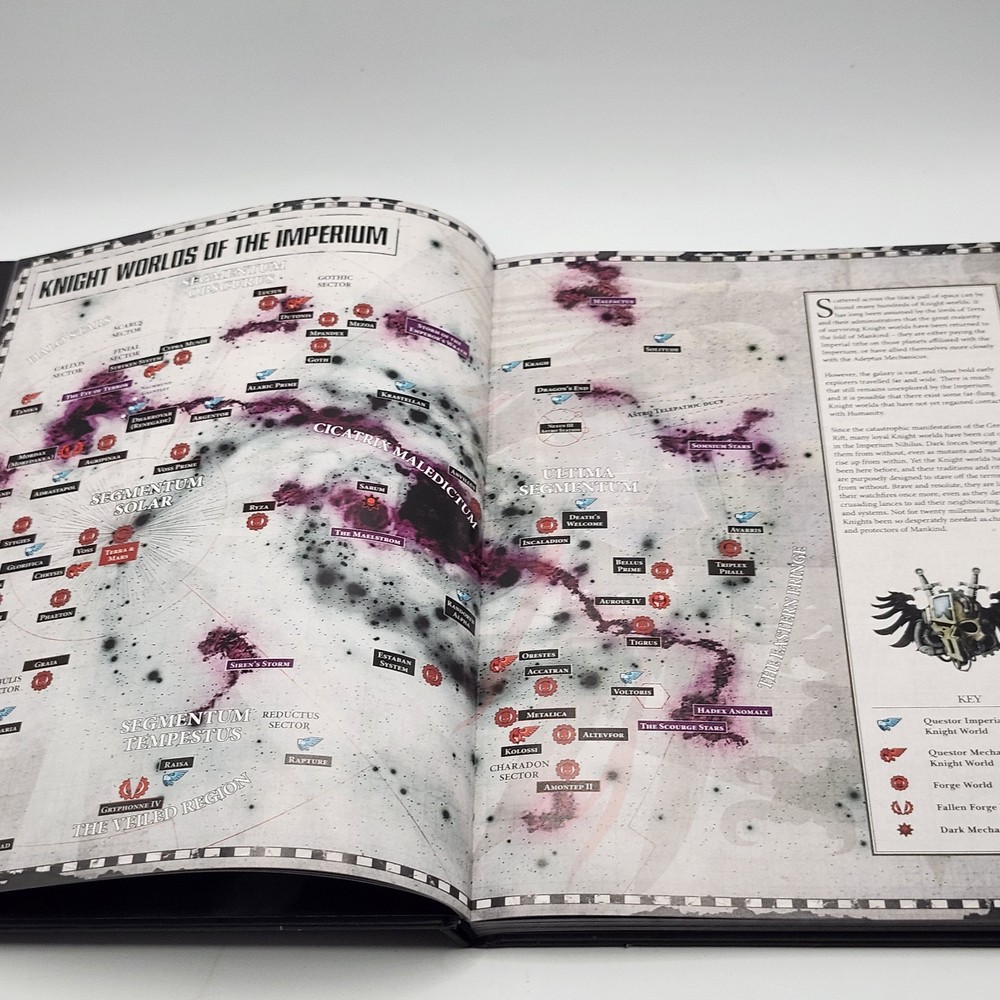 Warhammer 40k Imperial Knights 6th Edition Codex Mint Condition