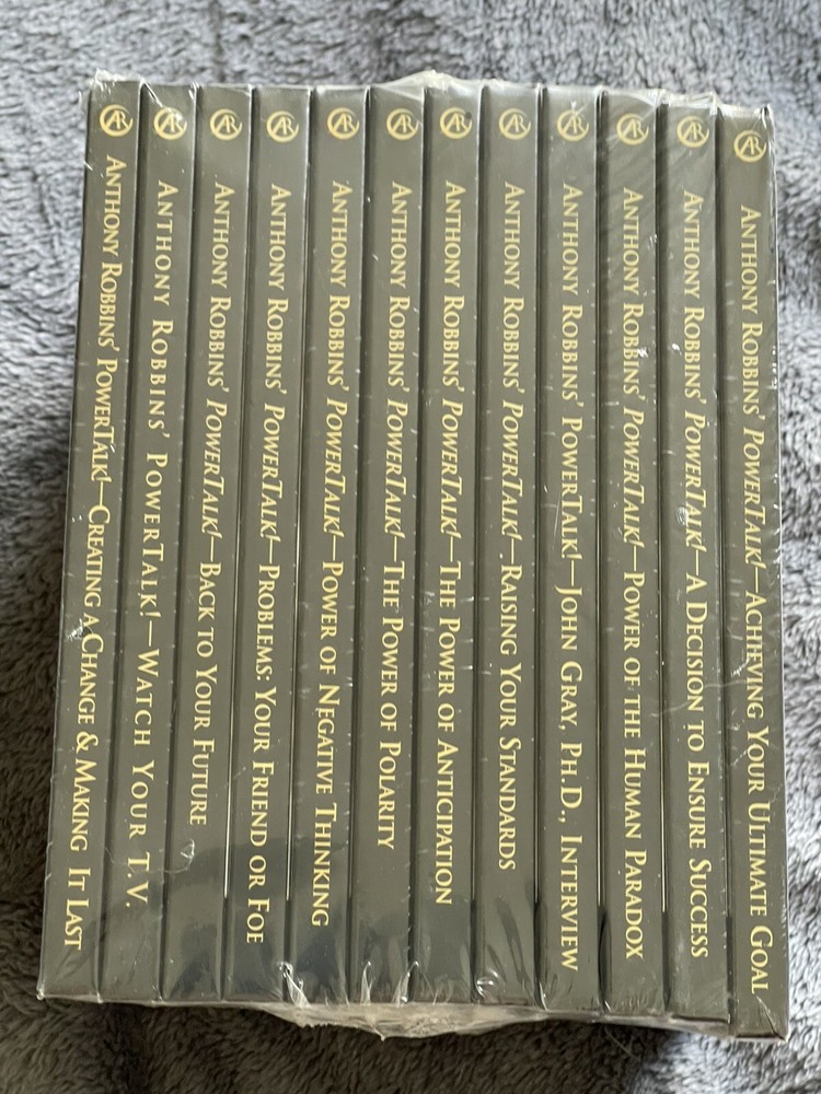 Anthony Robbins - Power Talk! - Complete Set (12) - Sealed