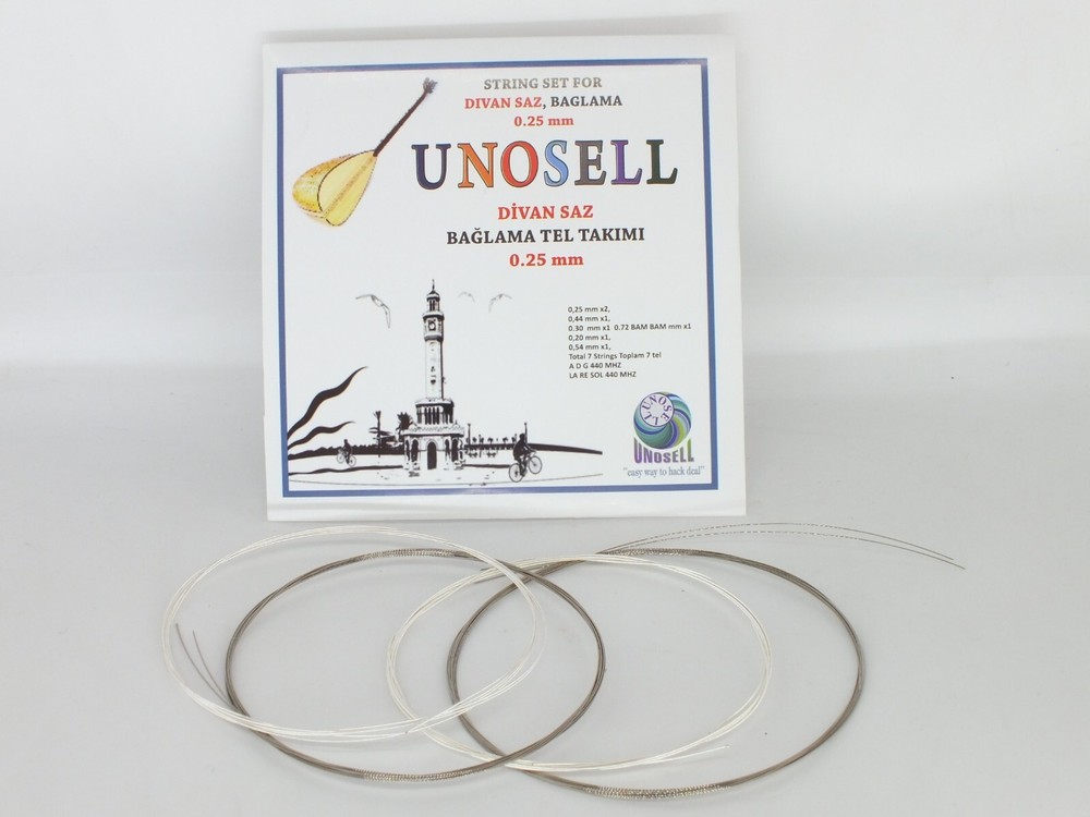 String Set For Divan Saz 0.25 mm