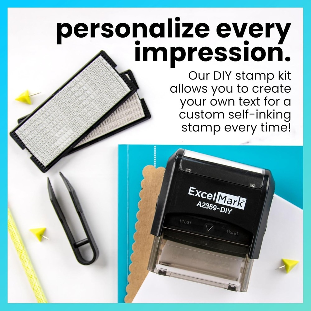 Self Inking Custom Rubber Stamp