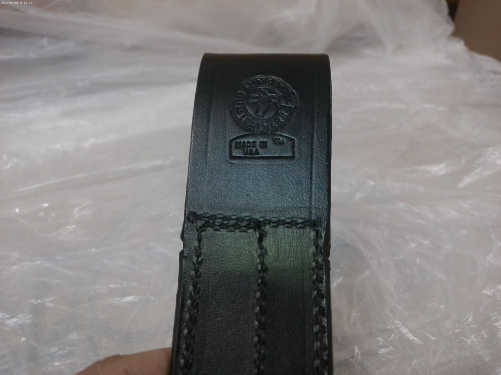 sunset gun leather case pencil case