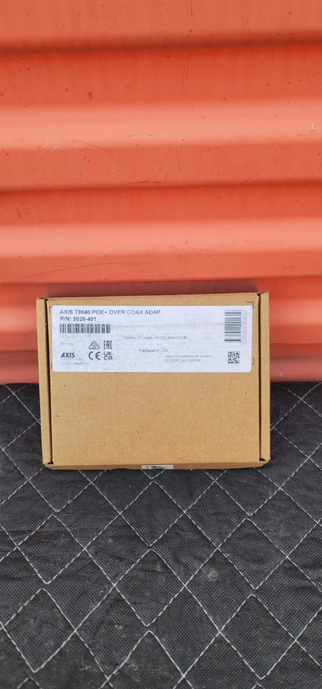 Axis T8640 POE + OVER COAX Network Adapter