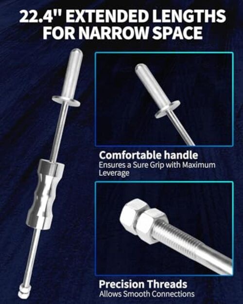 Inner CV Joint Puller Slide Hammer Front Wheel Drive Axle Half Puller Set