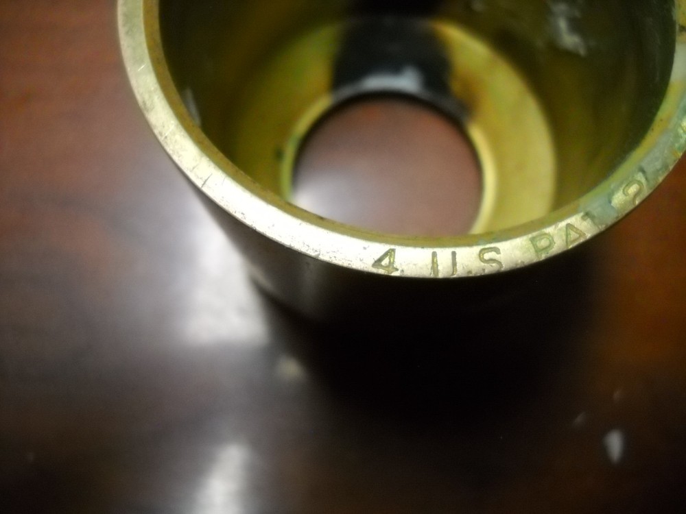 Brass 2" Church Paschal Easter Candle Follower