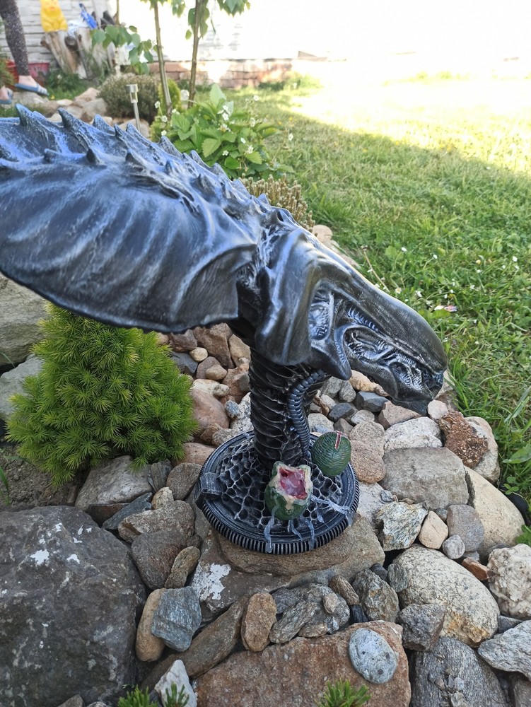 Alien / Xenomorph Queen head trophy / bust AvP, custom made
