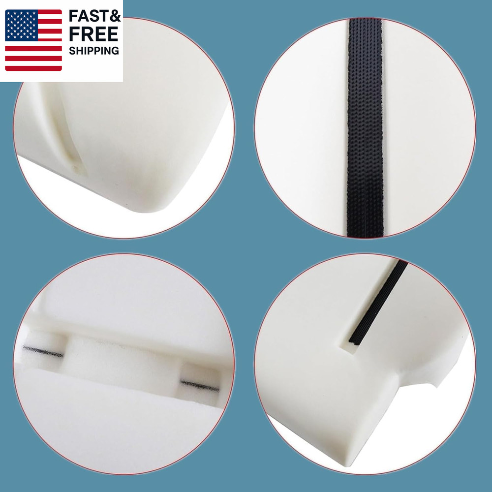 Driver Side Bottom Replacement Seat Foam Cushion Compatible with Dodge Ram 1500