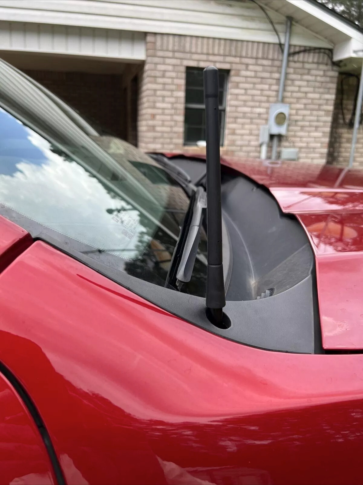 7" Short Black Rubber Antenna Mast Radio AM/FM for Chevrolet Silverado 2006-2025