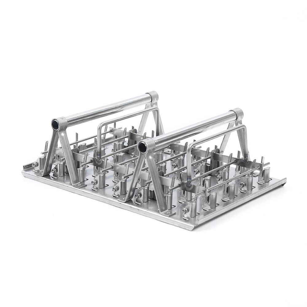 40pcs Stainless Steel Molds Ice Lolly Ice Cream Stick Holder Commercial Use USA