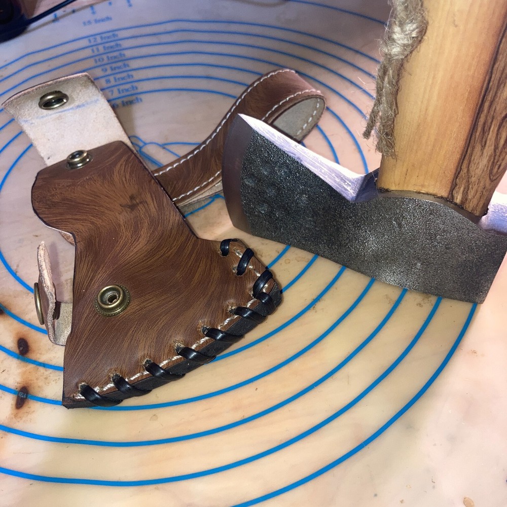STANDARD axes, 11" pro throw size throwing axes, with sheaths