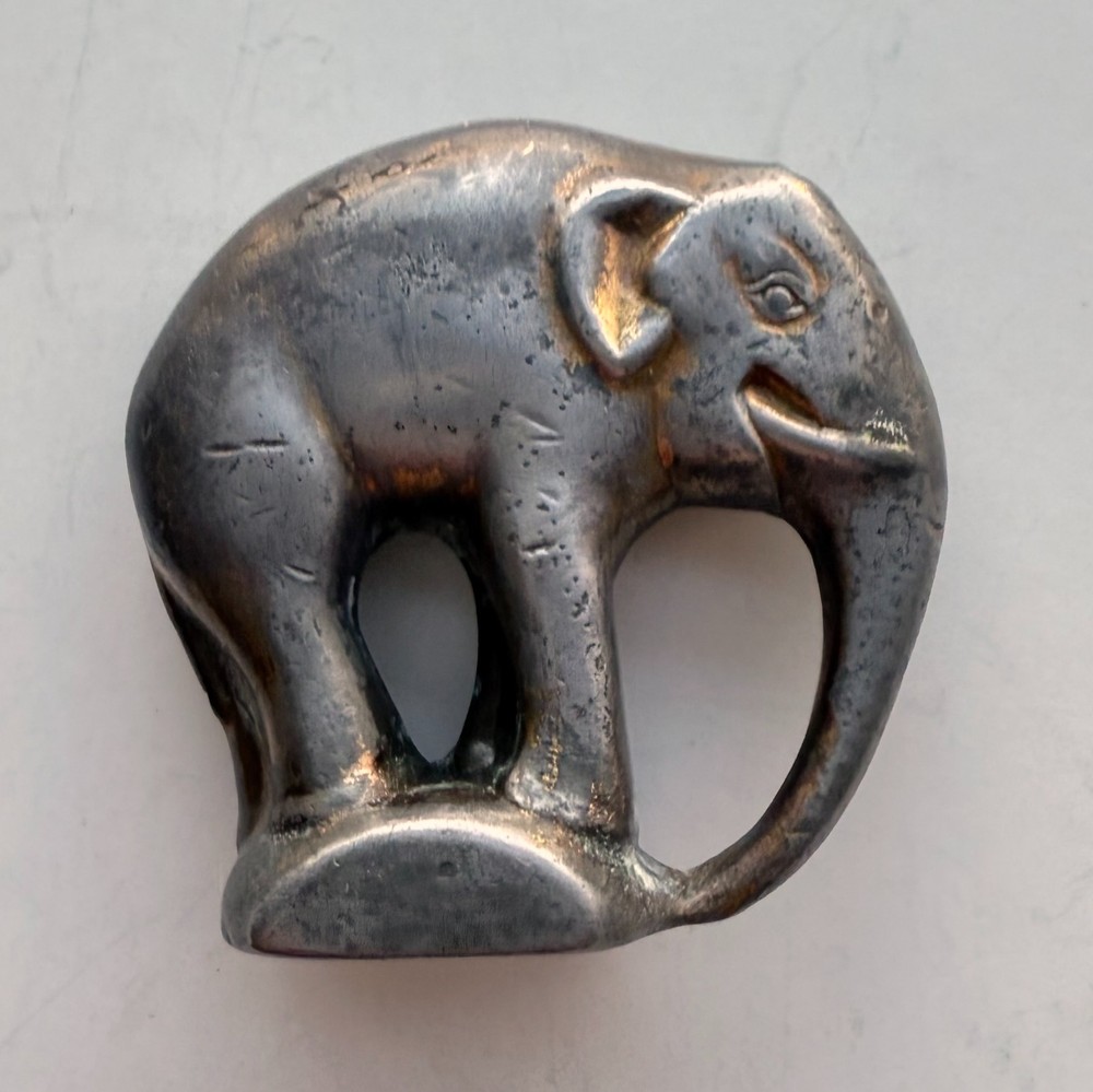 MINIATURE GERMAN BRONZE ELEPHANT