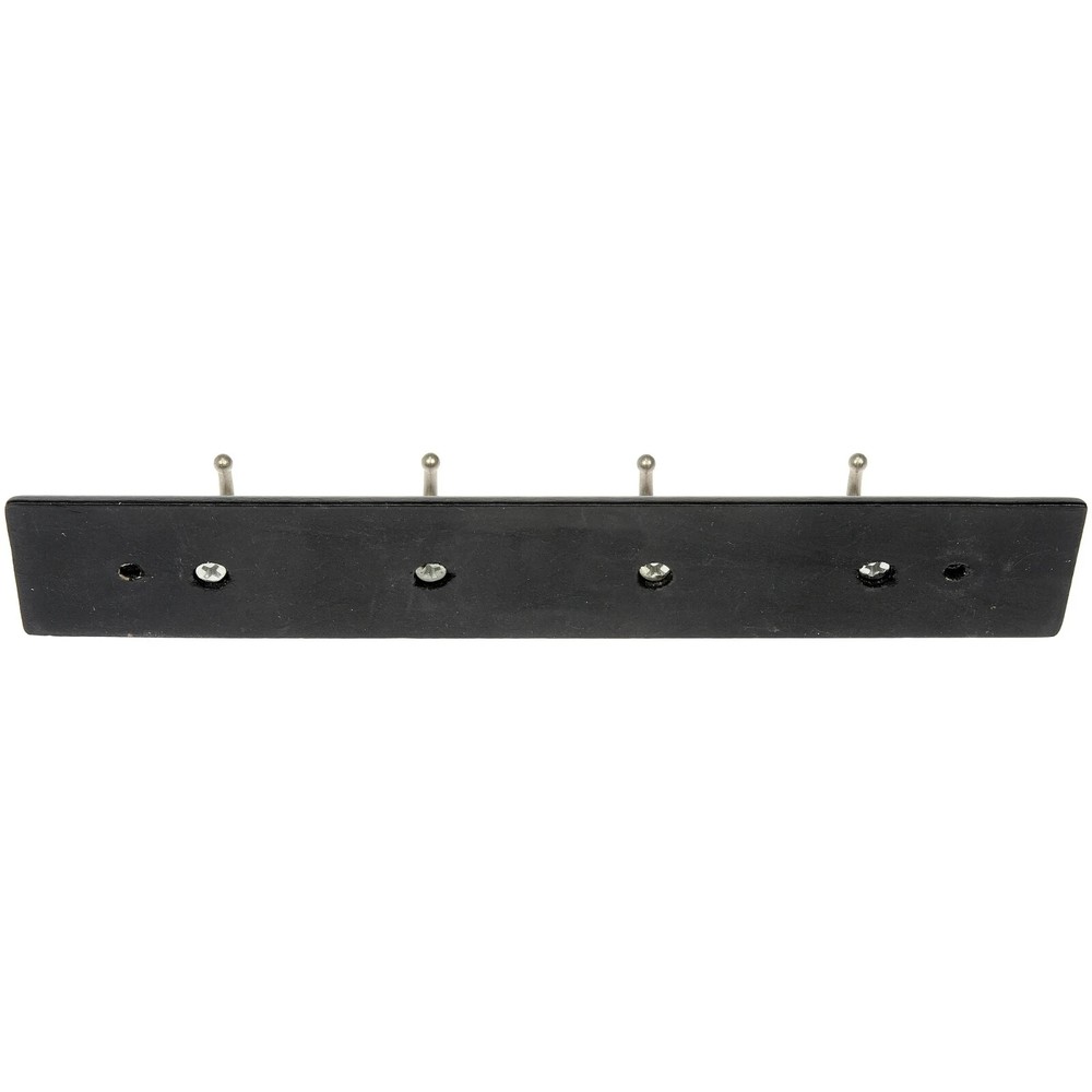 4 Hook Key Rack With Chrome Hooks Elegant & Sturdy Hardware Included