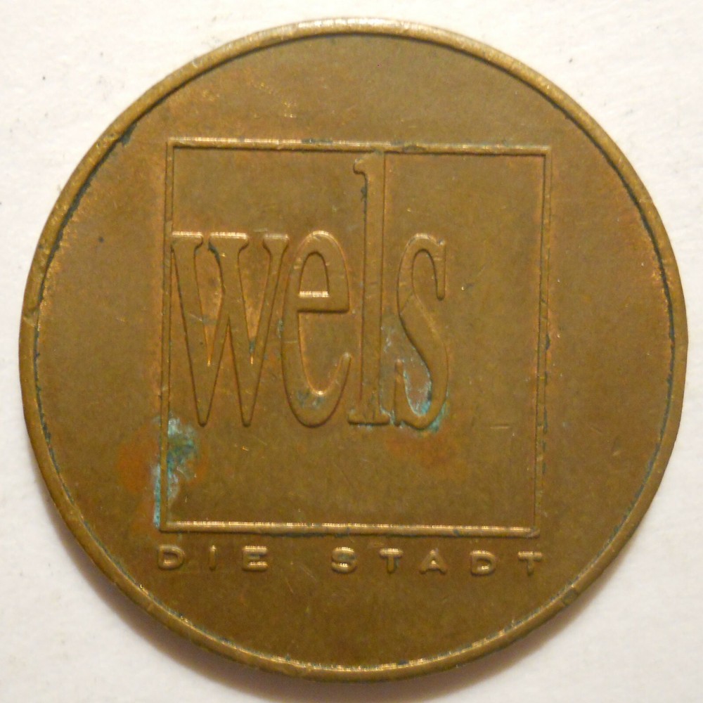 Wels, Austria parking token - AUST3900B