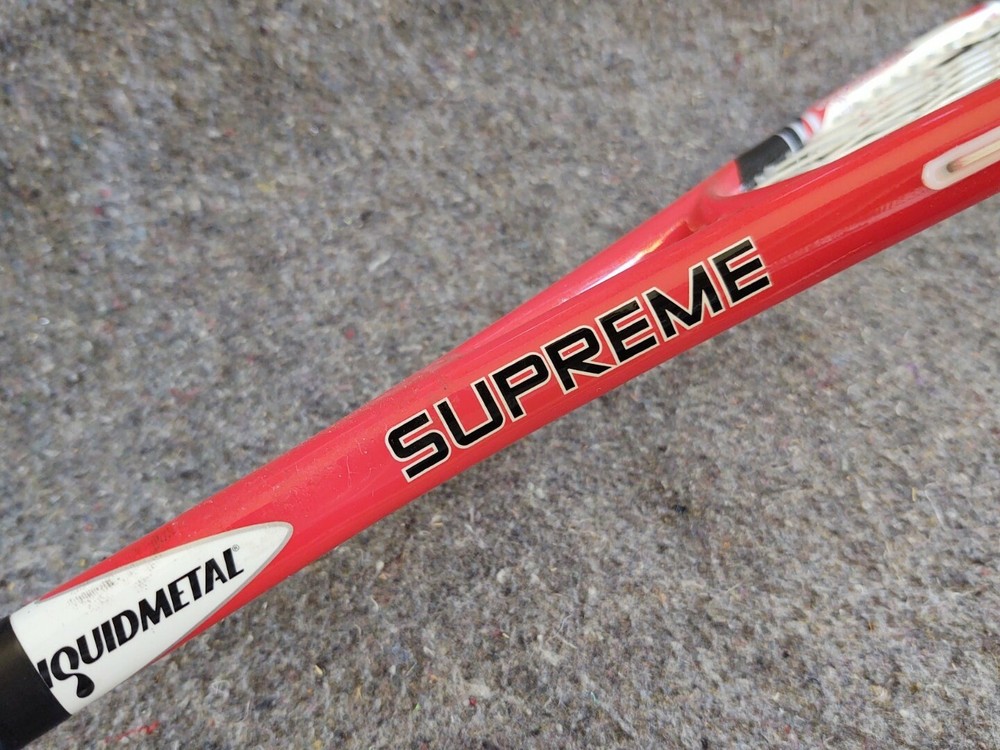 Head Liquidmetal Red SUPREME Squash Racquet Racket