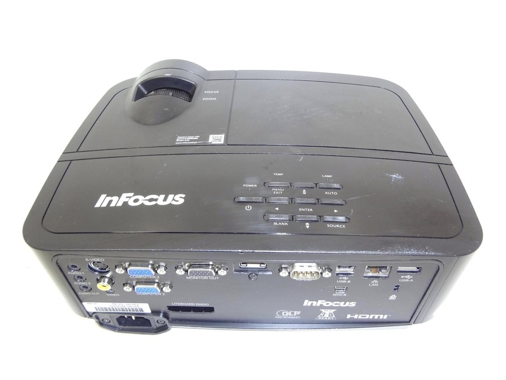 InFocus IN2126a HDMI DLP Projector - 3D Ready - Lamp Runtime: 910 Hrs