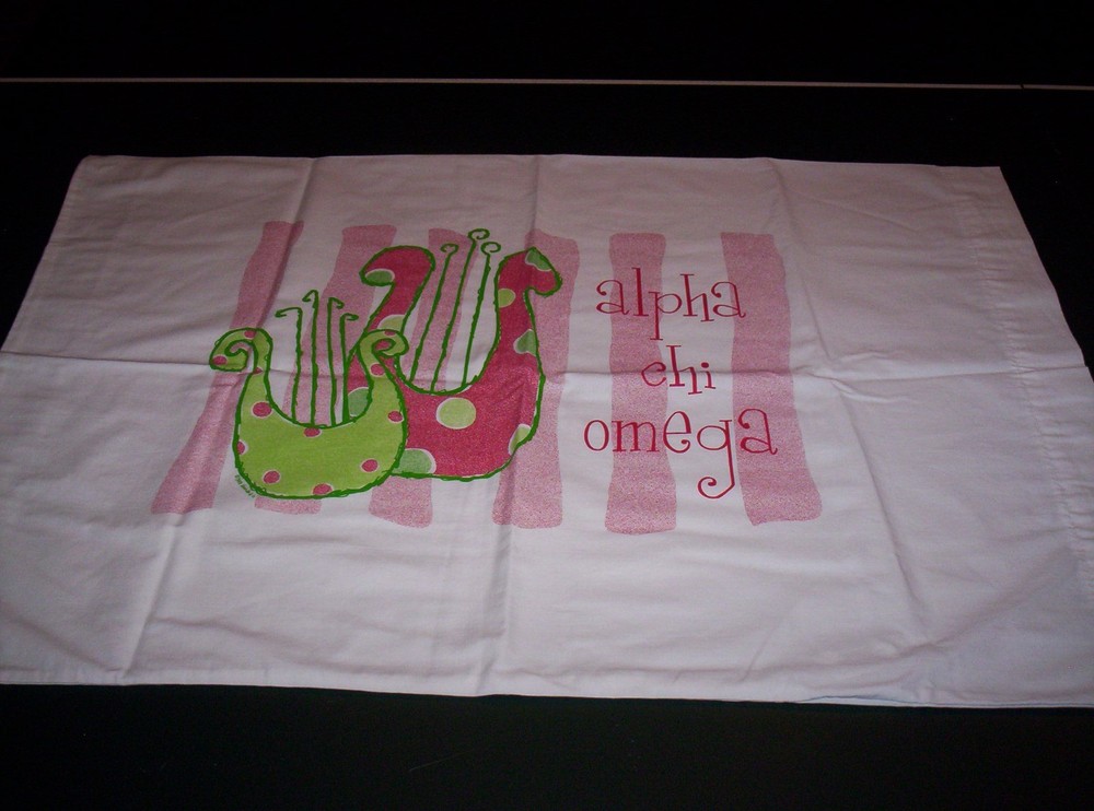Alpha Chi Omega Pillowcase