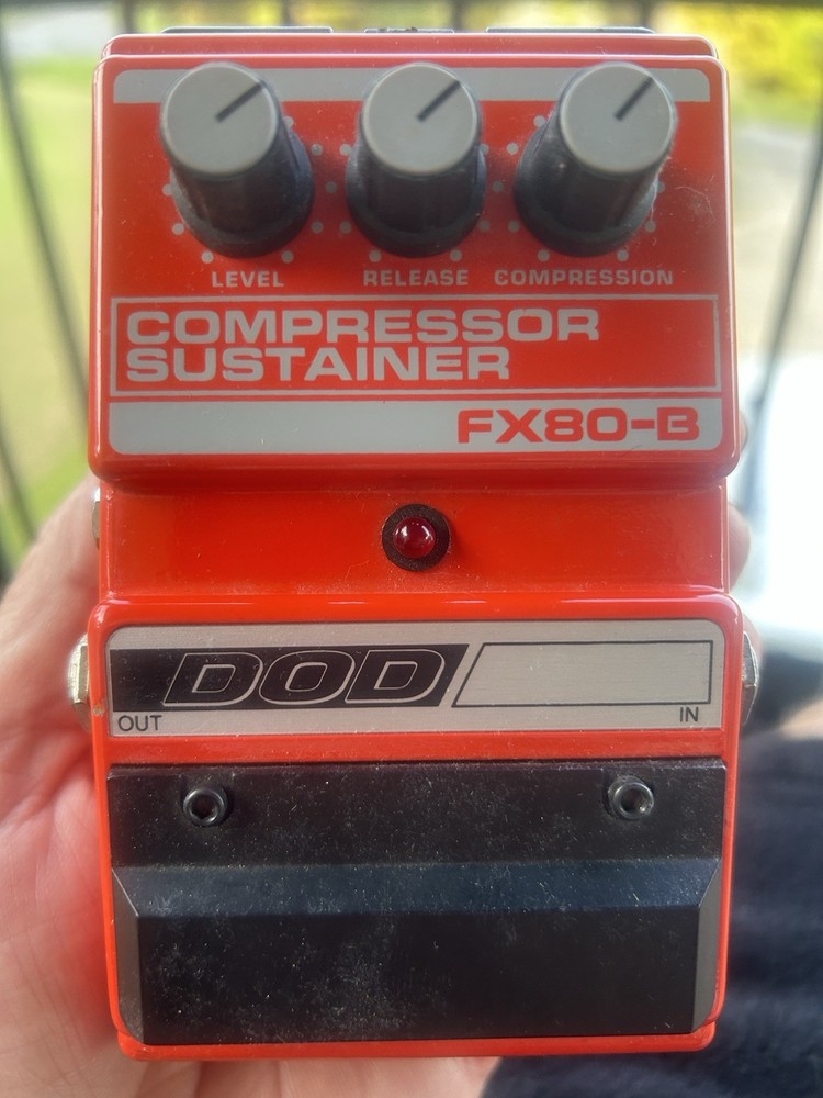 USA Made Vintage DOD FX80-B Compressor Sustainer