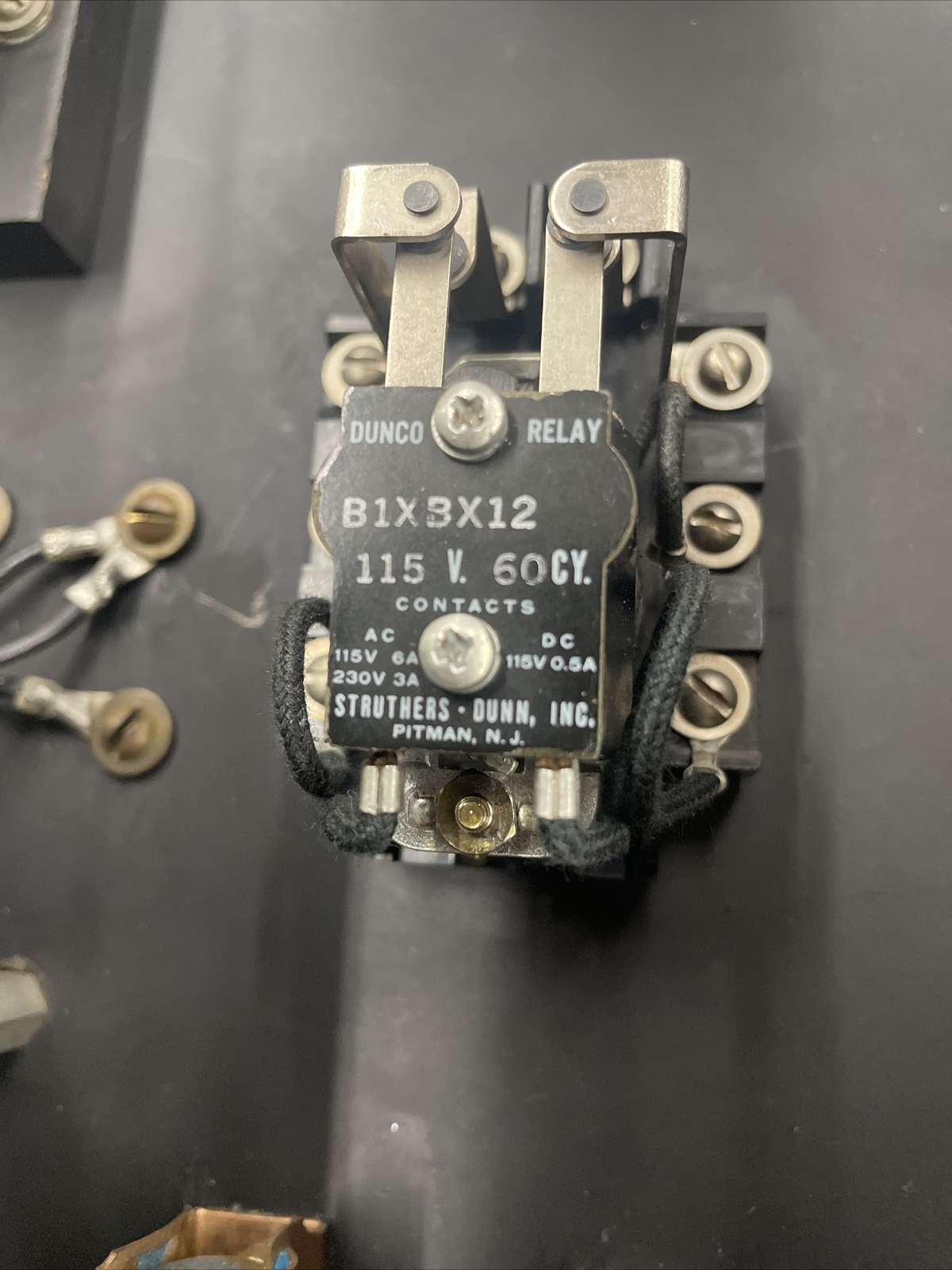 Vintage Retro Fire Alarm Signal Panel 4206 IBM Slate Back CLEAN! VERY RARE!