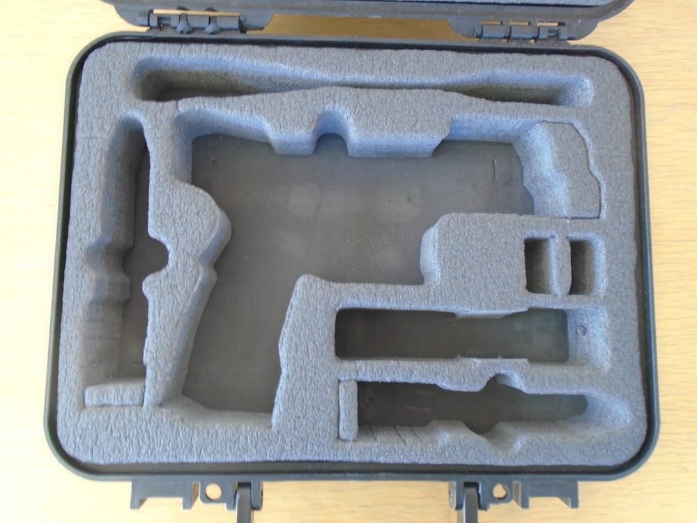SPRINGFIELD ARMORY XD Pistol Case ~ Black Plastic with Foam Insert