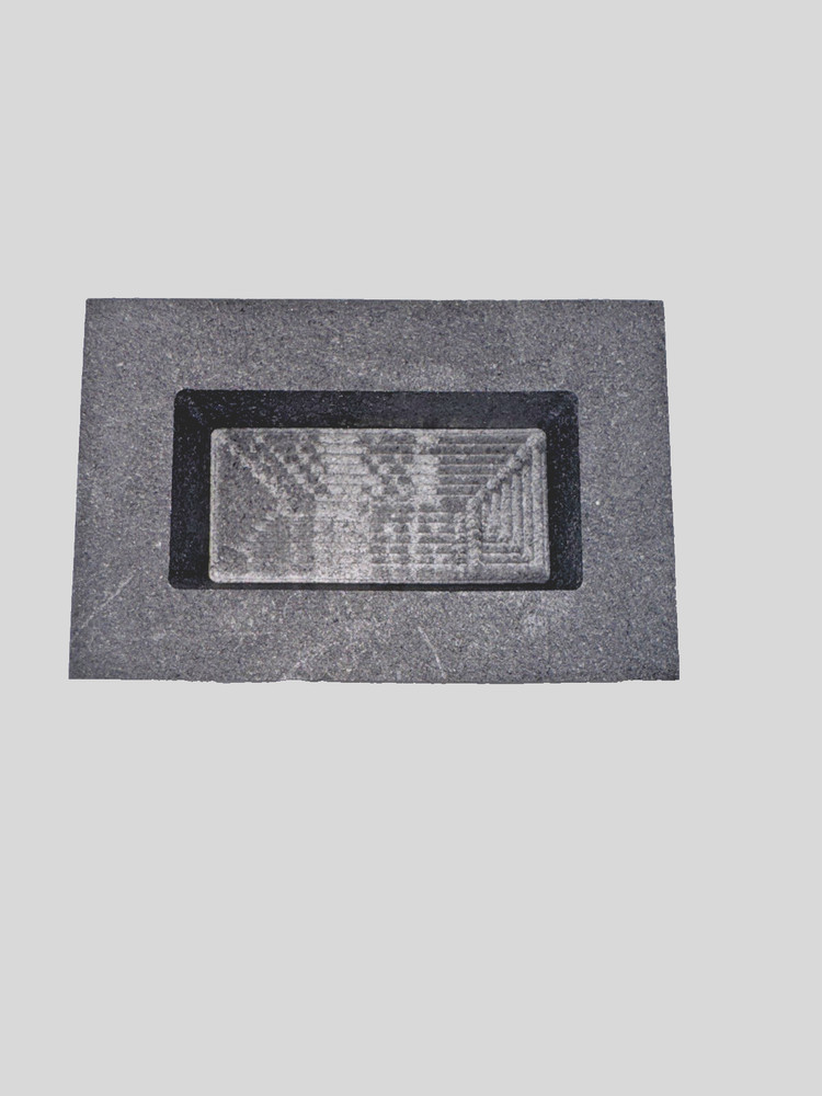 Graphite Ingot Mold For Casting 12 oz Gold Bar