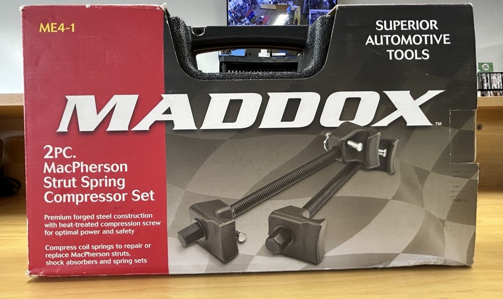 Maddox ME4-1 MacPherson Strut Spring Compressor Set (2 Piece)