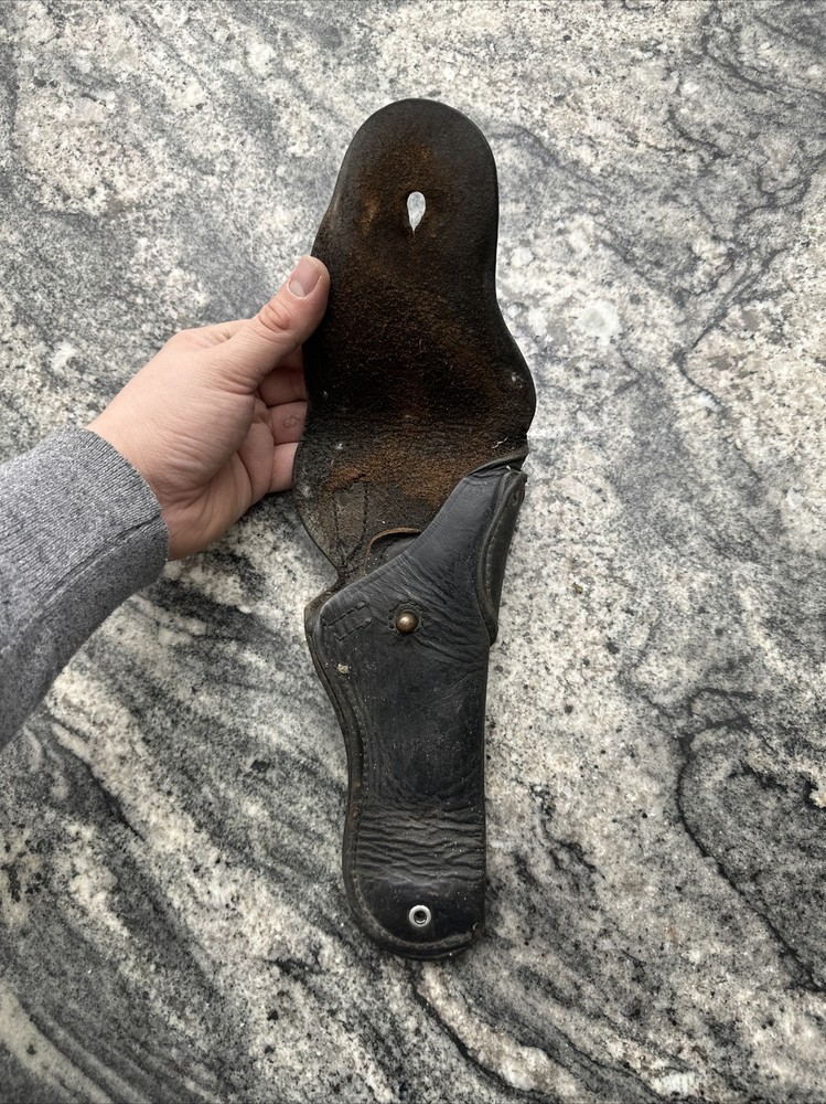 WWII US ARMY LEATHER 45 WEB BELT HOLSTER Mfg By Cathy Enterprises 7791466