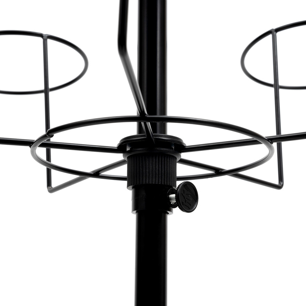 7 Layers 35 Hooks Rotating Display Stand Hat Rack Shop Display Spin Rack NEW