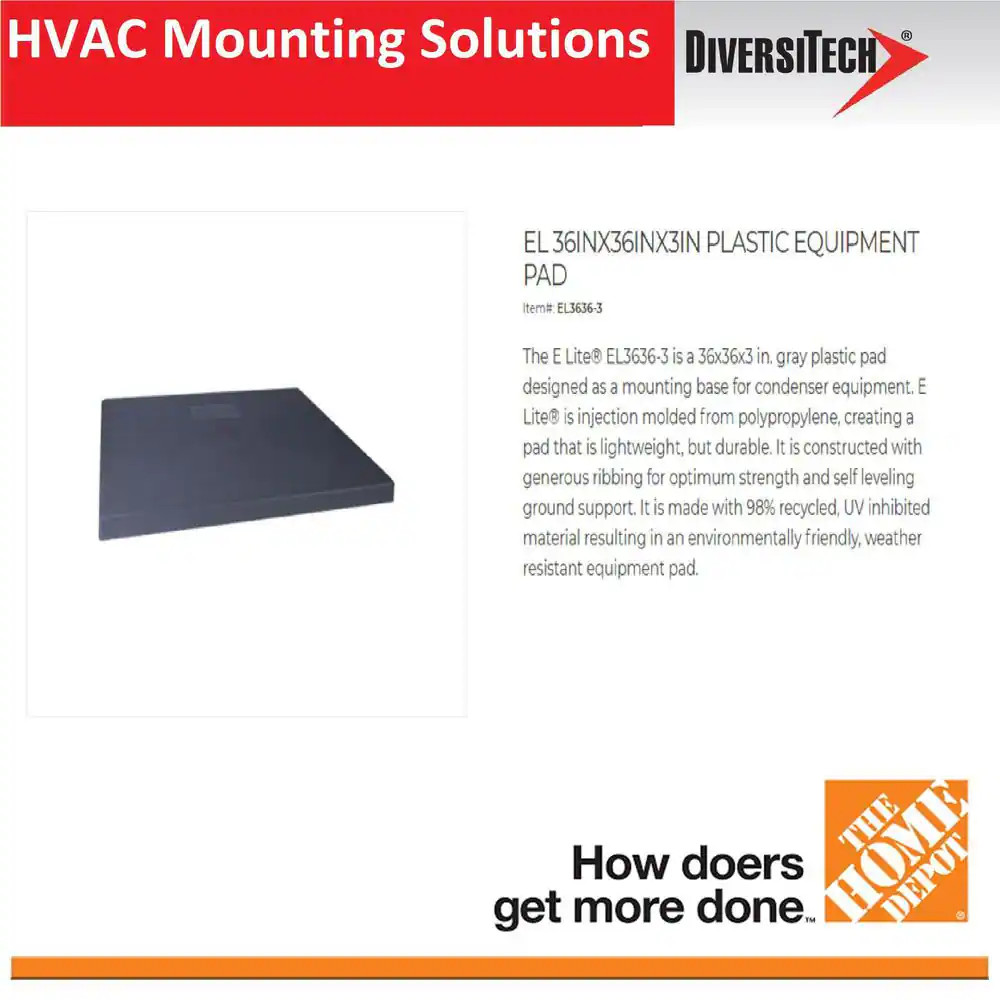 E-Lite Pad 36 X 36 X 3